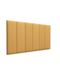 Стеновая панель Eco Leather Gold 30х100 см 4 шт Tartilla