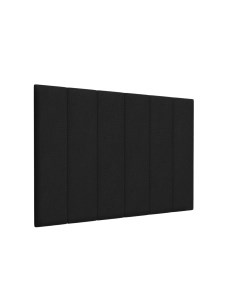 Стеновая панель Eco Leather Black 30х100 см 4 шт Tartilla