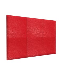 Стеновая панель Eco Leather Red 50х50 см 2 шт Tartilla