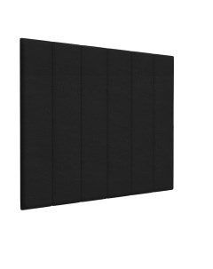 Стеновая панель Eco Leather Black 20х100 см 1 шт Tartilla