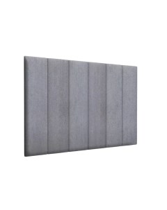 Стеновая панель Alcantara Gray 20х80 см 4 шт Tartilla