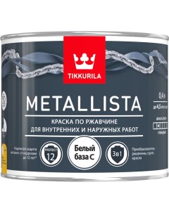 Краска Metallista база C 0 4 л Tikkurila