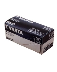Батарейка 377 SR626SW 10BOX Varta