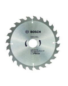 Пильный диск по дереву ECO 190x30 мм 24T 10 шт 2 608 644 613 Bosch