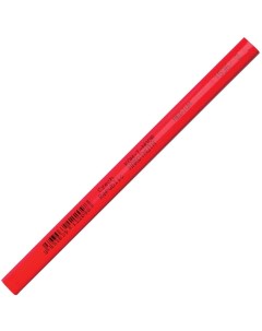 Карандаш чернографитный столярный HB красный корпус 4 штуки Koh-i-noor