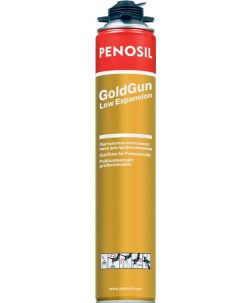 Пена монтажная GoldGun Low Expansion 750 мл профессиональная всесезонная A1318 Penosil