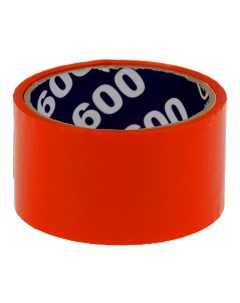 Клейкая лента упаковочная 48 мм х 24 м 45 мкм оранжевая Unibob