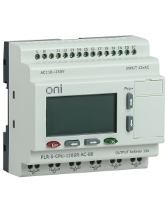 Реле логическое PLR S CPU1206 R 220В AC с экраном Oni
