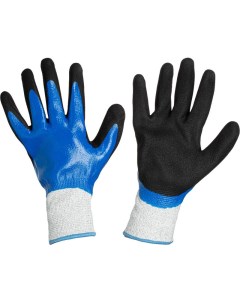 Перчатки Хорнет защитные от порезов с нитриловым покрыт вспен размер 10 Комус
