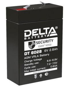 Аккумуляторная батарея DT 6028 Дельта