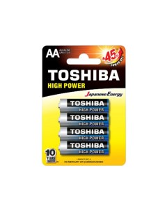 Батарейки Alkaline AA LR6GCP BP 4 4 шт Toshiba