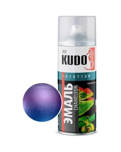 Эмаль декоративная CHAMELEON Фиалковая лагуна сиреневый фиолетовый синий KU C267 7 Kudo