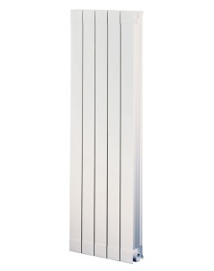 Алюминиевый радиатор Oscar 1800 4 секции белый OS18001004 Global