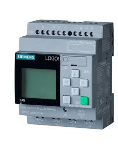 LOGO 24RCE логический модуль с дисплеем питание 24 В реле 8 DI4 DQ 6ED10521HB0 Siemens