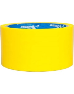 Упаковочная клейкая лента желтая 50 мм 41 м 43 мкм арт 1405 УТ0007010 X-glass