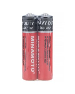 Батарейка MINAMOTO HEAVY DUTY 1 5 В AAA R03 2 штуки в SR Nobrand