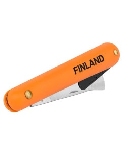 Нож садовый прививочный с язычком Finland