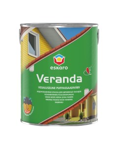 Краска для деревянных фасадов Veranda основа TR 2 7 л Eskaro