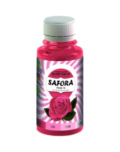 Колеровочная паста роза 100 мл 10 Safora