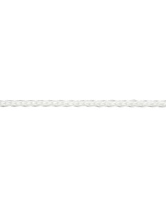 Шнур вязаный полипропиленовый 8 прядей белый d2 5 мм 50 м Nobrand