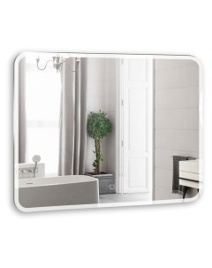 Зеркало для ванной антипар с LED подсветкой 100x80 SILVER MIRROR Стив Silver mirrors