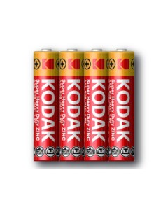 Батарейка KODAK R03 EXTRA HEAVY DUTY KЗАНZ 4S 40 200 39200 Nobrand
