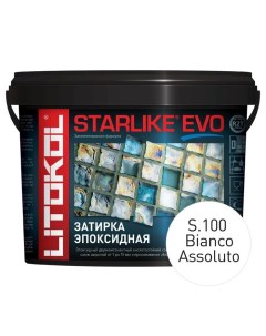 Затирка STARLIKE EVO S 100 Bianco Assoluto 5 кг Litokol