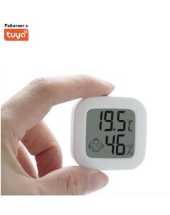 Гигрометр датчик температуры и влажности ZigBee Tuya с дисплеем Box 69