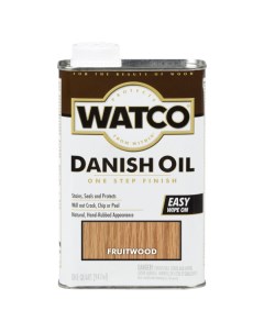 Масло для дерева Danish Oil Датское масло тонирующая морилка Фруктово дерево 947 Watco