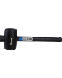 Молоток UN RH672 672г резина чёрная фиберглассовая ручка Unitraum