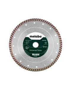 Диск Turbo алмазный универсальный 230x22 2mm 628554000 Metabo