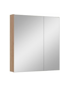 Зеркало шкаф для ванной Лада 60 графит лиственница Runo