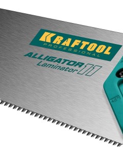 Ножовка по ламинату Alligator LAMINATOR 11 500 мм 11 TPI 3D зуб Kraftool