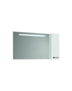 Зеркало Акватон Диор 80 шкафчик подсветка правое белый 1A168002DR01R Aquaton