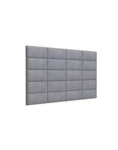 Стеновая панель Alcantara Gray 15х30 см 4 шт Tartilla