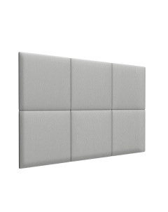 Стеновая панель Eco Leather Grey 50х50 см 2 шт Tartilla