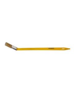 Кисть радиаторная 25мм натуральная щетина пластик ручка Korvus