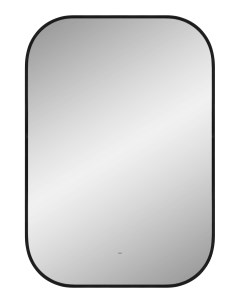 Зеркало Диор с фоновой подсветкой с черной окантовкой 700х1000 Aris