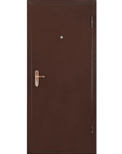 Дверь входная металлическая правая Профи PRO BMD 960х2060 мм антик медный Промет