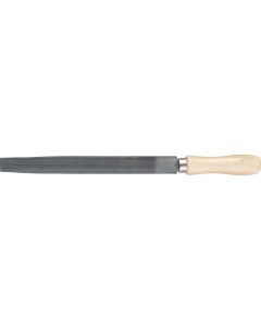 Напильник полукруглый 200 мм деревянная ручка Сибртех