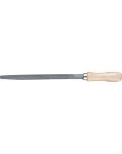 Напильник трехгранный 150 мм деревянная ручка Сибртех