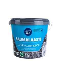 Затирка Saumalaasti 42 3 кг сине серый T3567 003 Kesto