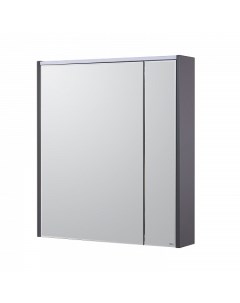 Зеркальный шкаф 70 см Ronda ZRU9302969 белый глянец антрацит Roca