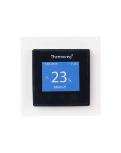 Терморегулятор для теплого пола reg TI 970 белый черный Thermo