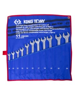 Набор комбинированных удлиненных ключей 11 предметов 12A1MRN King tony