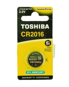 Батарейка CR2016 литиевая litium ТАБЛЕТКА Special 1шт CR2016 3V Toshiba