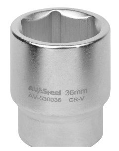 Головка 3 4 шестигранная 36 мм AV Steel Avsteel
