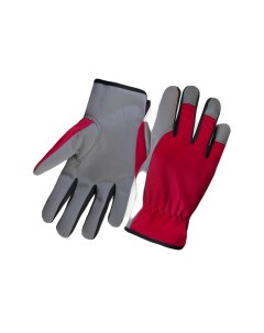Защитные рабочие перчатки из PU кожи серый красный JLE621 10 XL Jeta safety
