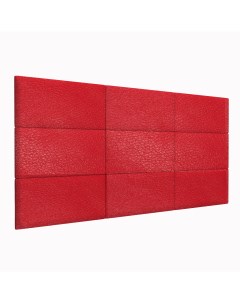 Мягкие обои Eco Leather Red 30х60 см 2 шт Tartilla