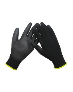 Перчатки полиэстерные с полиуретановым покрытием размер XL 1 пара Abc safety